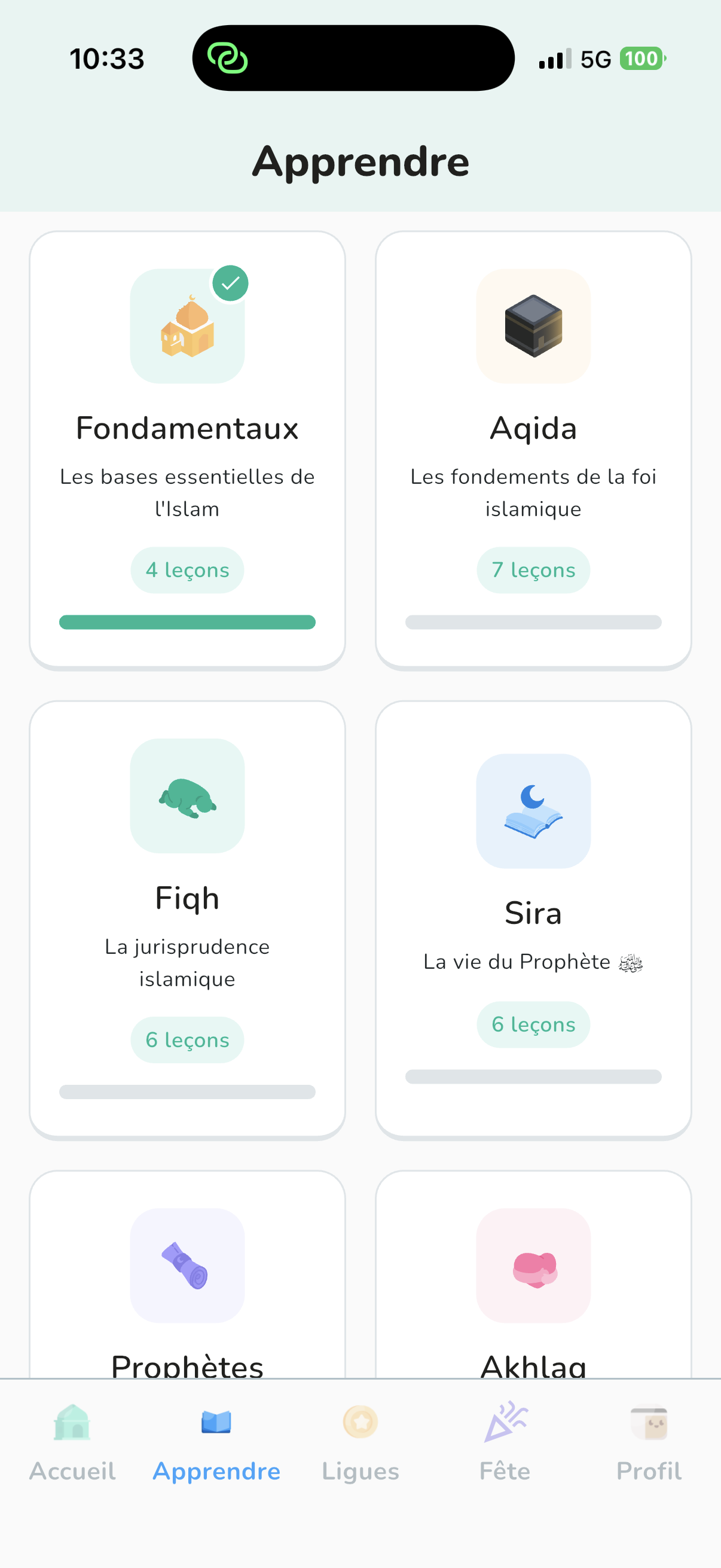 Catégories : Fondamentaux, Aqida, Fiqh, Sira...