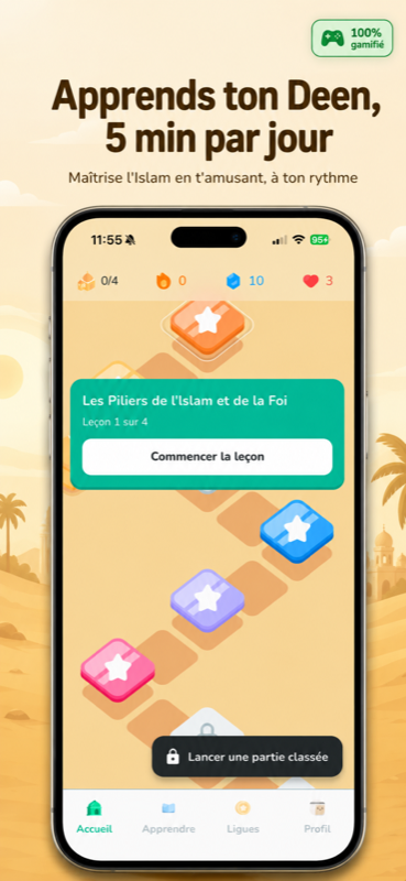 Apprends ton Deen, 5 min par jour